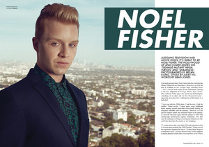 Noel Fisher in Fashionisto Magazine - Fall 2014
