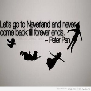  Peter Pan উদ্ধৃতি