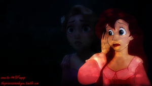  Rapunzel and Ariel