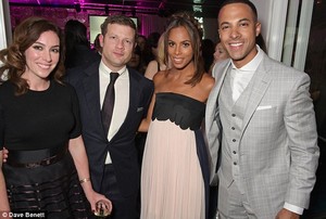 Rochelle and Marvin at the Glamour Awards