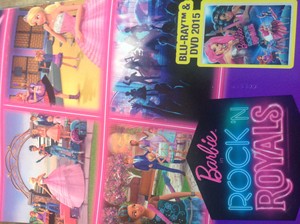  Rock N' Royals Back of doll box