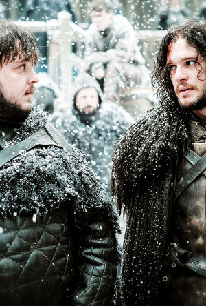 Samwell Tarly and Jon Snow