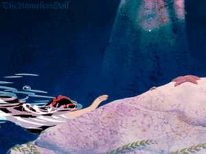Snow White as a mermaid