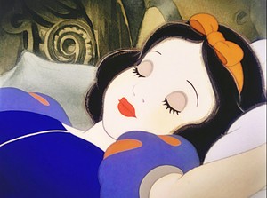  Snow white sleeping