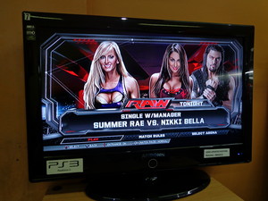  Summer Rae vs. Nikki Bella w/ Roman Reigns
