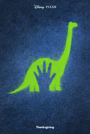  The Good Dinosaur Cave Painting Hand Print