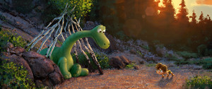  The Good Dinosaur Concept Art Arlo and Dinosaur 迪士尼 皮克斯