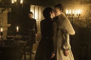  Theon Greyjoy, Ramsay Snow and Sansa Stark in 'Unbowed, Unbent, Unbroken'