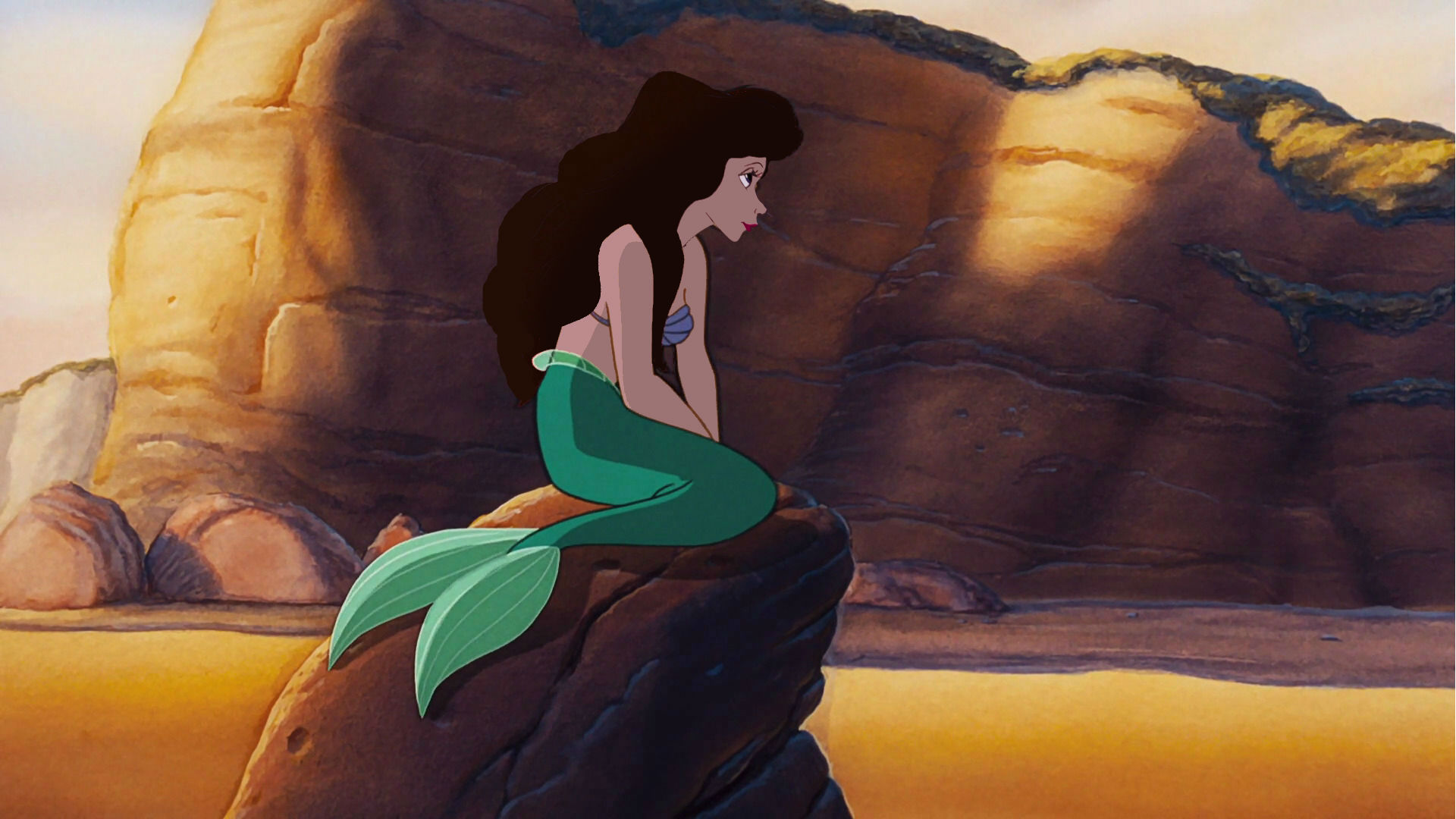 Vanessa As Ariel Mermaid Form Disney Princesas Fotografia 38571081 