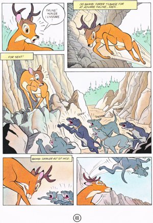 Walt Disney Movie Comics - Bambi (Danish Edition)