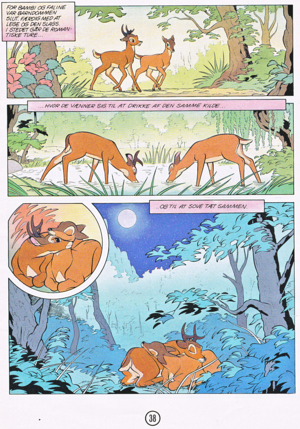 Walt Disney Movie Comics - Bambi (Danish Edition)