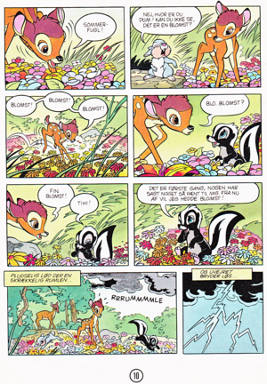  Walt 디즈니 Movie Comics - Bambi (Danish Edition)