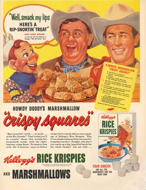  Wild Bill HIckok and Howdy Dody Cereal Ad