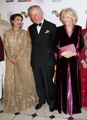  With Prince Charles and Wife!