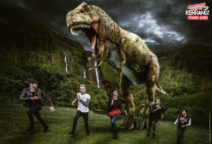 Young Guns in Kerrang Prehistoric Poster