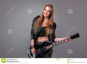  गिटार girl