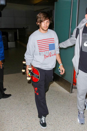  Louis at the LAX airport