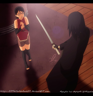  *Sarada / Sasuke : A Father Daughter Reunion*