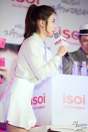  150515 IU at ISOI Hongdae Event
