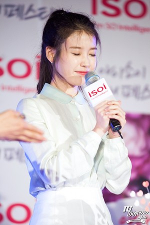 150515 IU at ISOI Hongdae Event