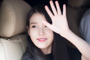  150616 IU After Producer Filming