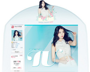  150702 IU Official Fancafe New Look
