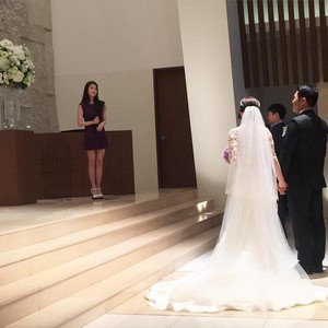  150711 आई यू at Manager's Wedding