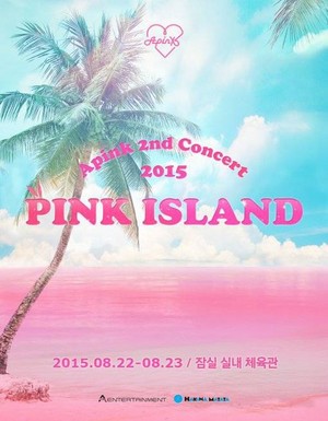  A rosado, rosa 2nd concierto 2015 rosado, rosa Island