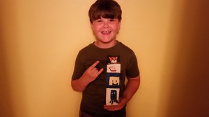  Aaron and his Stampy Cat Drawing