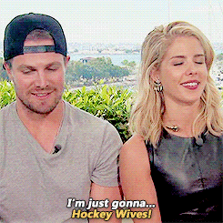  Actual footage of Oliver and Felicity watching TV.