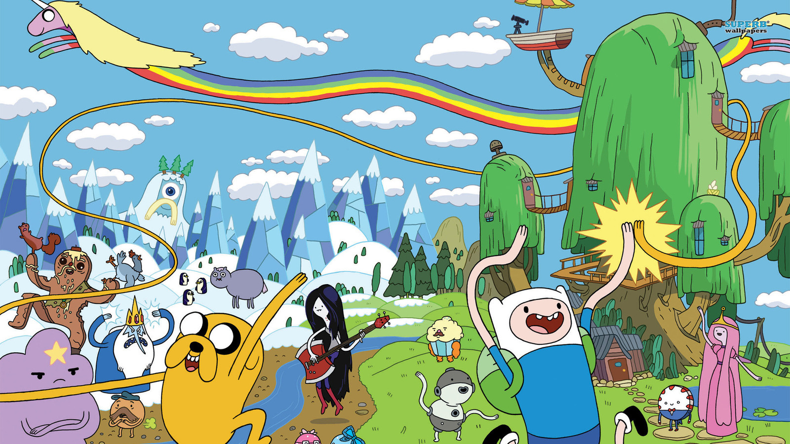 Adventure Time - Cartoon network hình nền (38672270) - fanpop