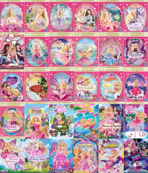 All of the Barbie Movies so far