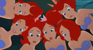  Ariel’s sisters with her color-scheme