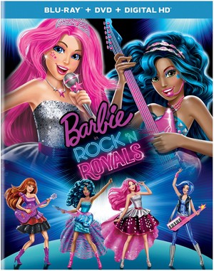  Barbie in Rock 'N Royals - Blu-ray DVD DIGITAL HD