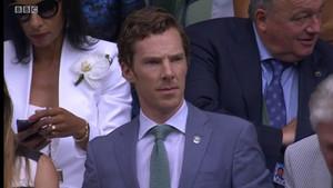  Benedict at Wimbledon