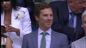  Benedict at Wimbledon