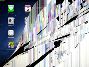 Broken iPad Screen