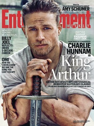  Charlie Hunnam on the cover of Entertainment Weekly - July 31, 2015