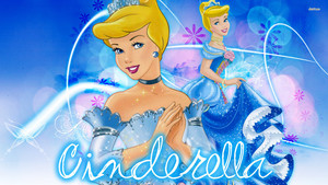  Cinderella kertas dinding (2)