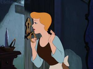 Cinderella with short hair