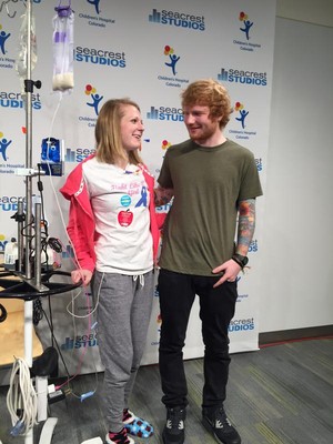 Ed stopped by to visit the kids at @RyanFoundation 