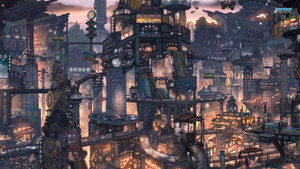  Fantasy Eastern City