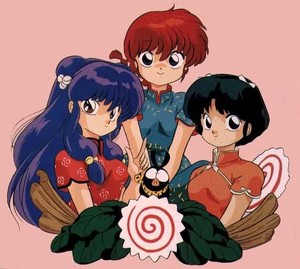  Female Ranma, Shampoo and Akane