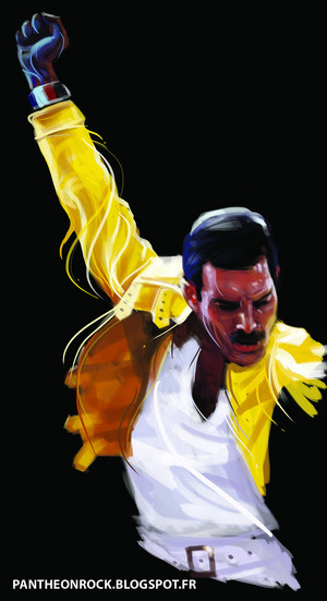  Freddie Mercury fanart
