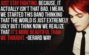  Gerard Way 语录