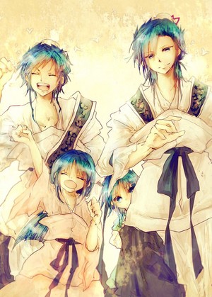  Hakuei and her brothers ~