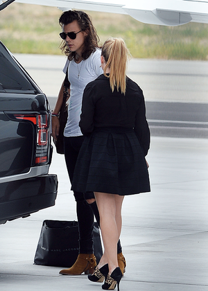  Harry At the airport in mobil van, van Nuys