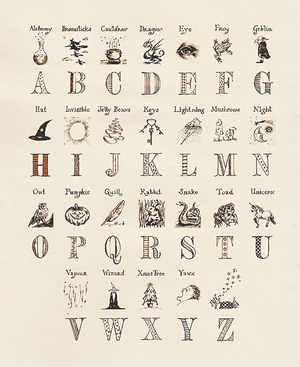  Harry Potter Alphabet