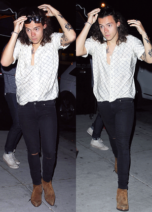  Harry out and about in West Hollywood