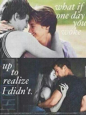 Hazel and Gus / Tris and Four
